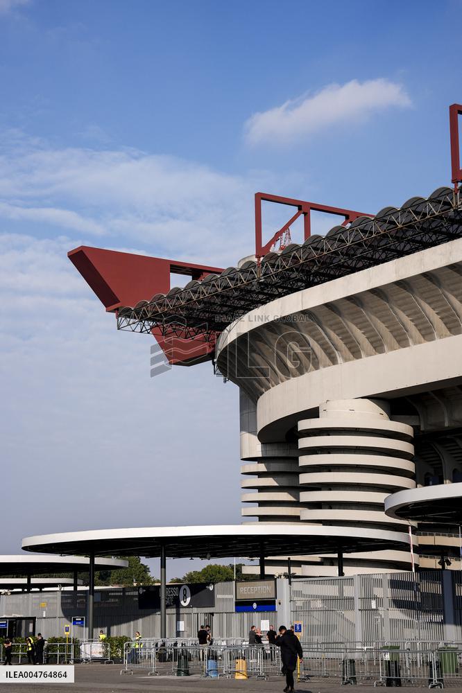 General View Of San Siro Stadium In Milan - Italy