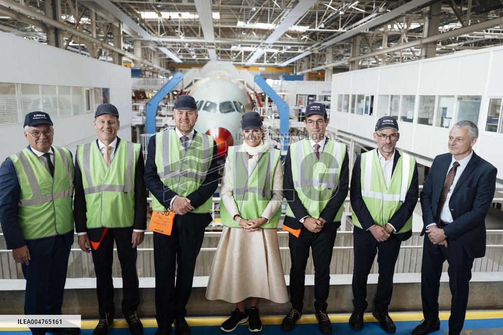 Royal Couple Pays Working Visit to Occitanie - Toulouse