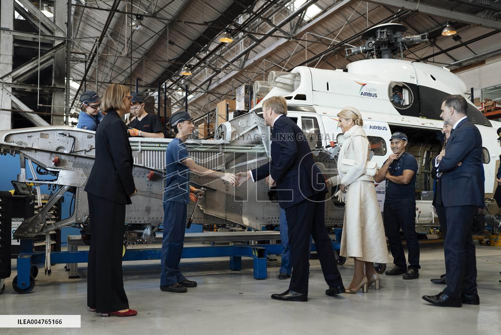 Royal Couple Pays Working Visit to Occitanie - Toulouse