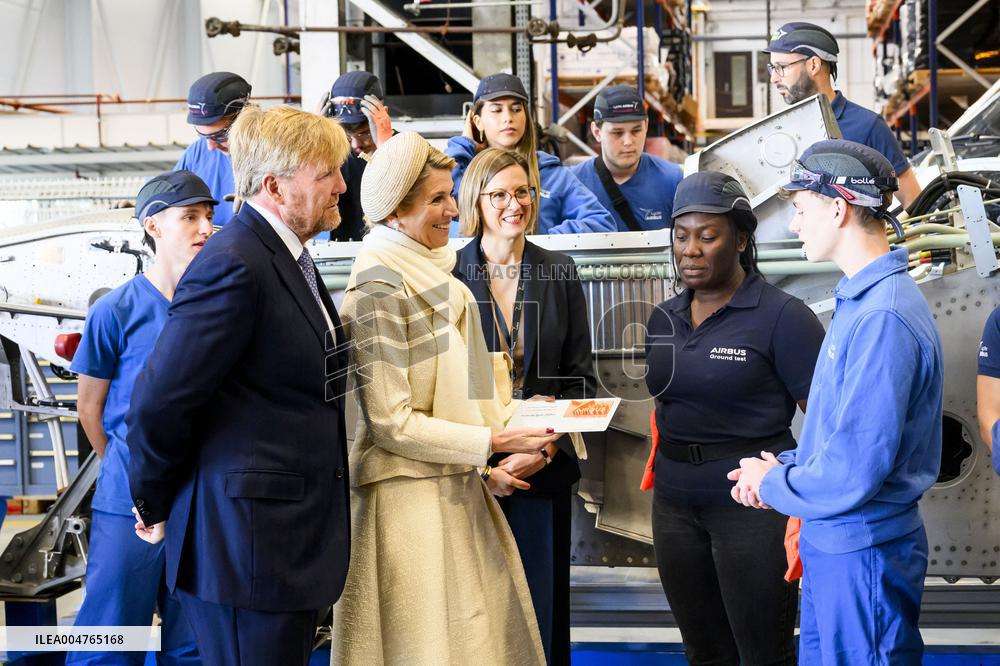 Royal Couple Pays Working Visit to Occitanie - Toulouse