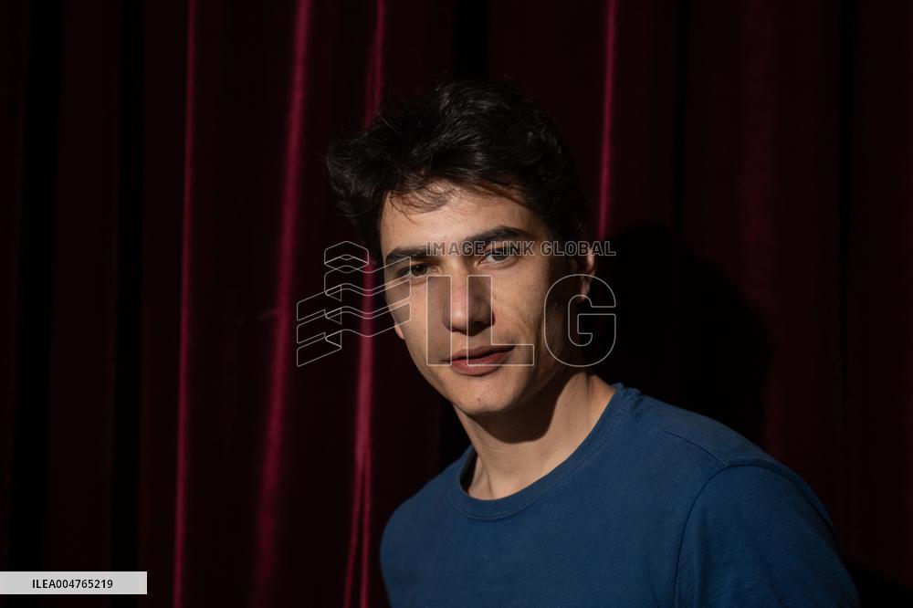 Portraits of actor Enzo Vogrincic