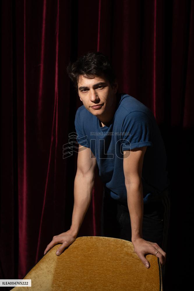 Portraits of actor Enzo Vogrincic