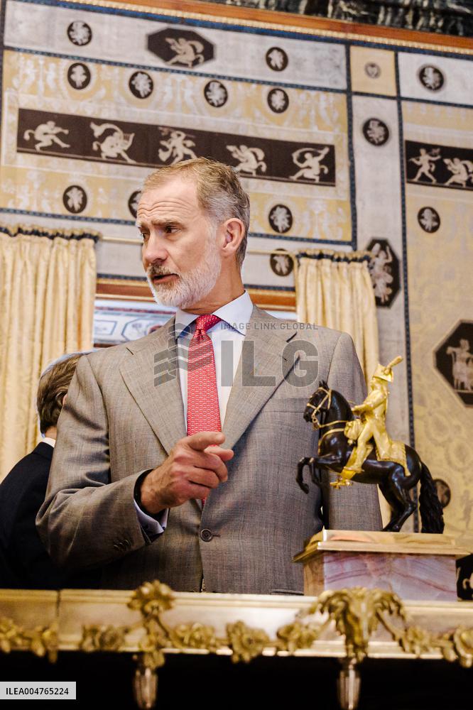 King Inaugurates Casa Del Labrador In Aranjuez - Spain