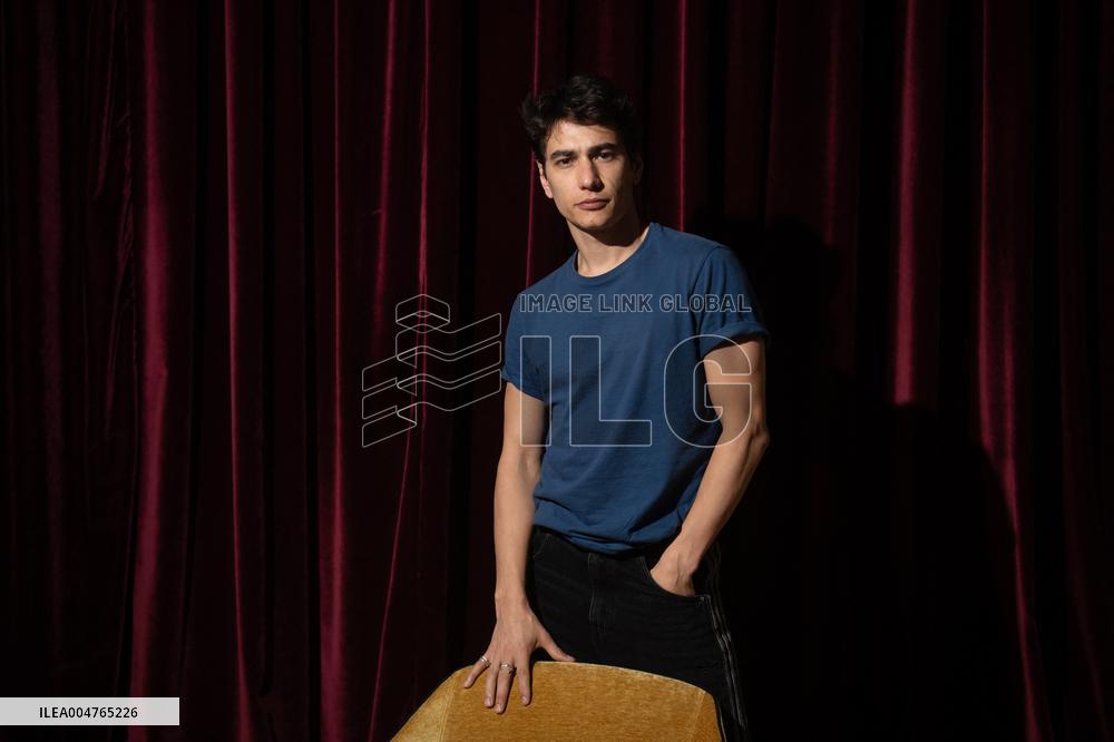 Portraits of actor Enzo Vogrincic