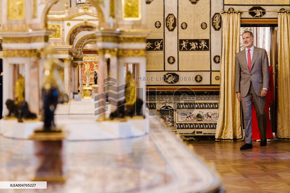 King Inaugurates Casa Del Labrador In Aranjuez - Spain