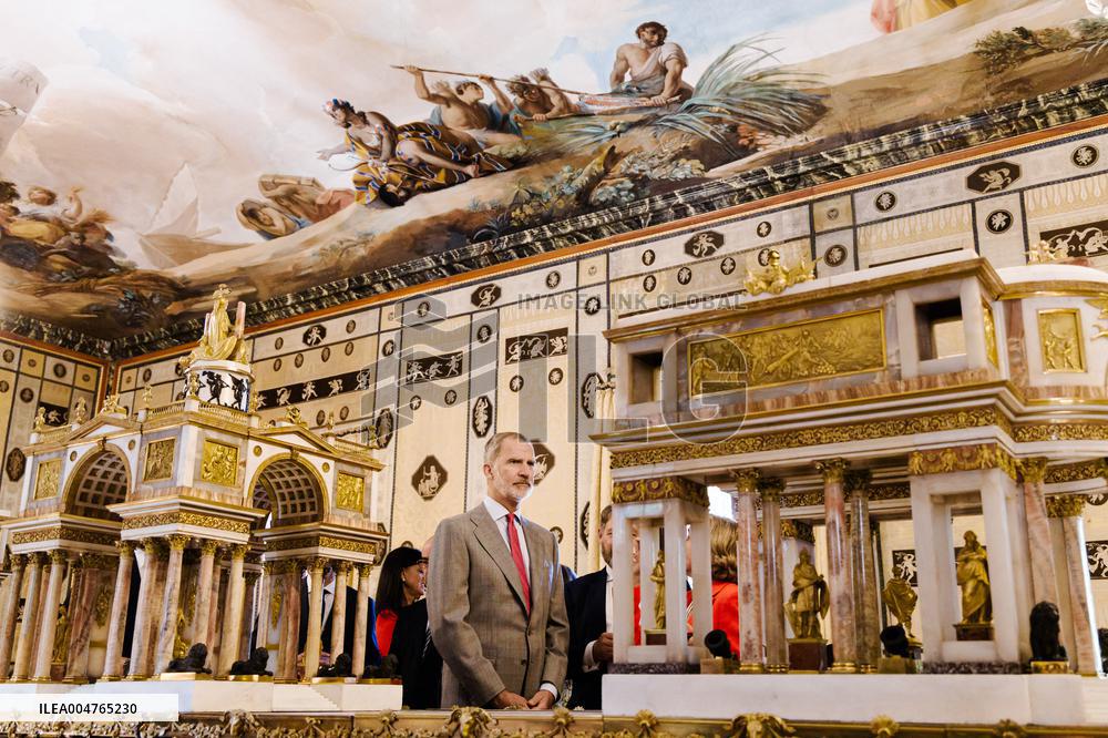 King Inaugurates Casa Del Labrador In Aranjuez - Spain