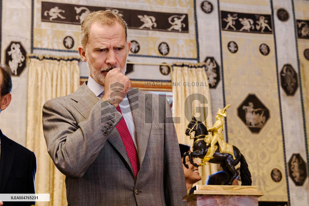 King Inaugurates Casa Del Labrador In Aranjuez - Spain