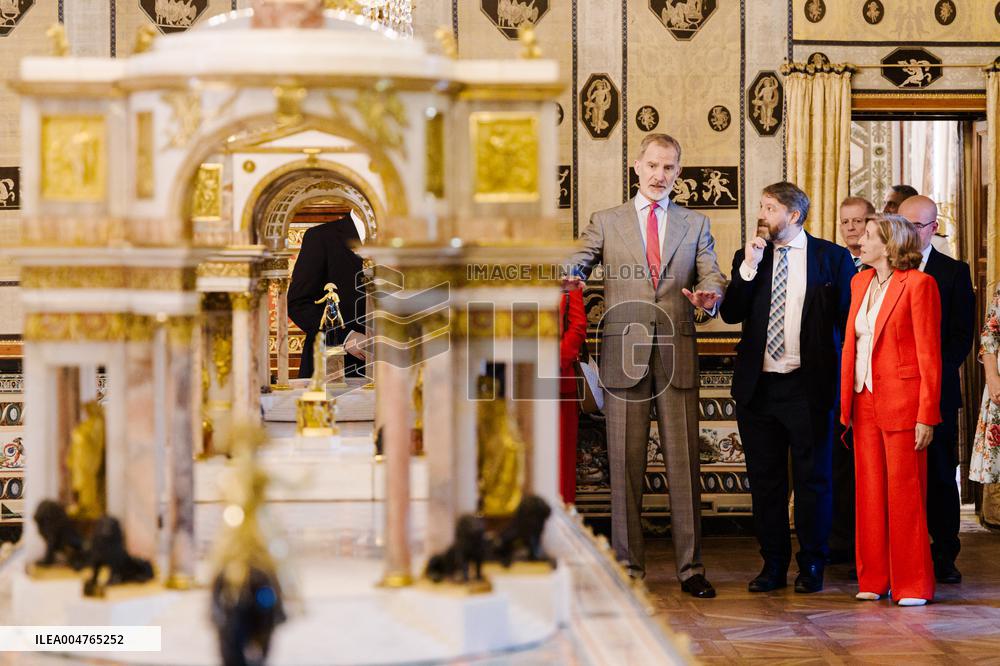 King Inaugurates Casa Del Labrador In Aranjuez - Spain