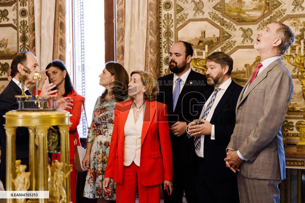 King Inaugurates Casa Del Labrador In Aranjuez - Spain