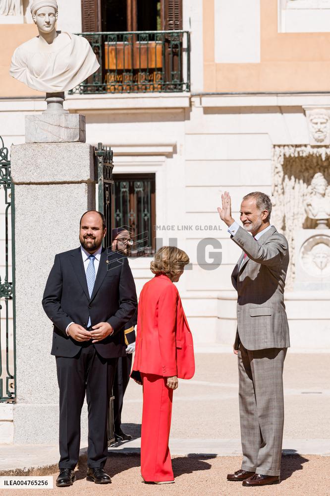King Inaugurates Casa Del Labrador In Aranjuez - Spain
