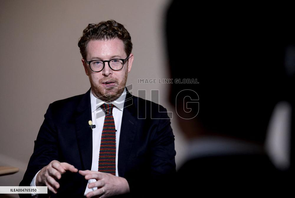 Portrait of British Museum Director in London - UK