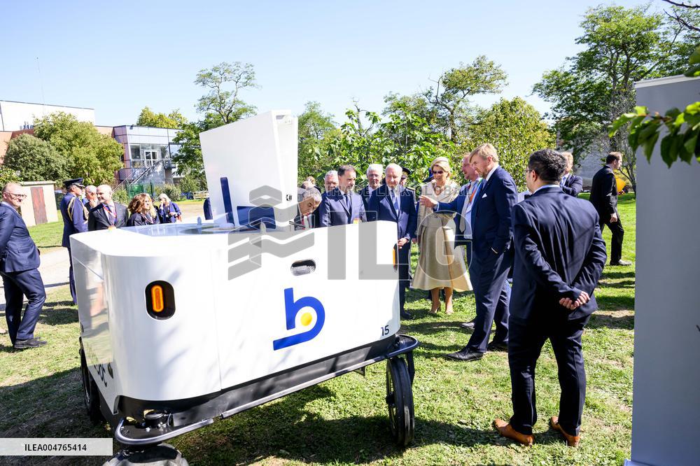 Royal Couple Pays Working Visit to Occitanie - Toulouse