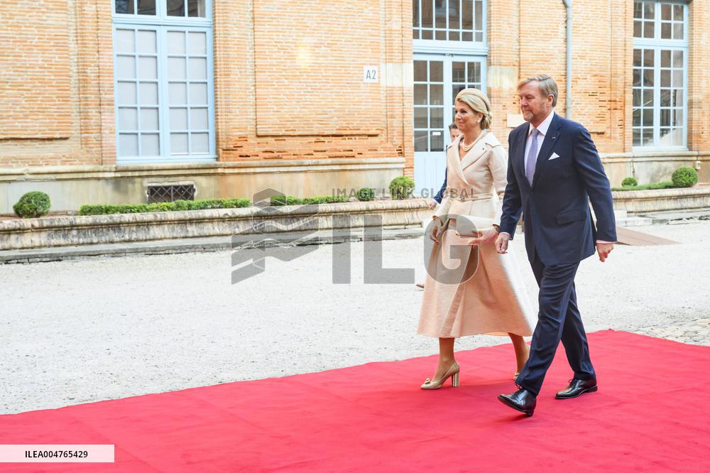 Royal Couple Pays Working Visit to Occitanie - Toulouse