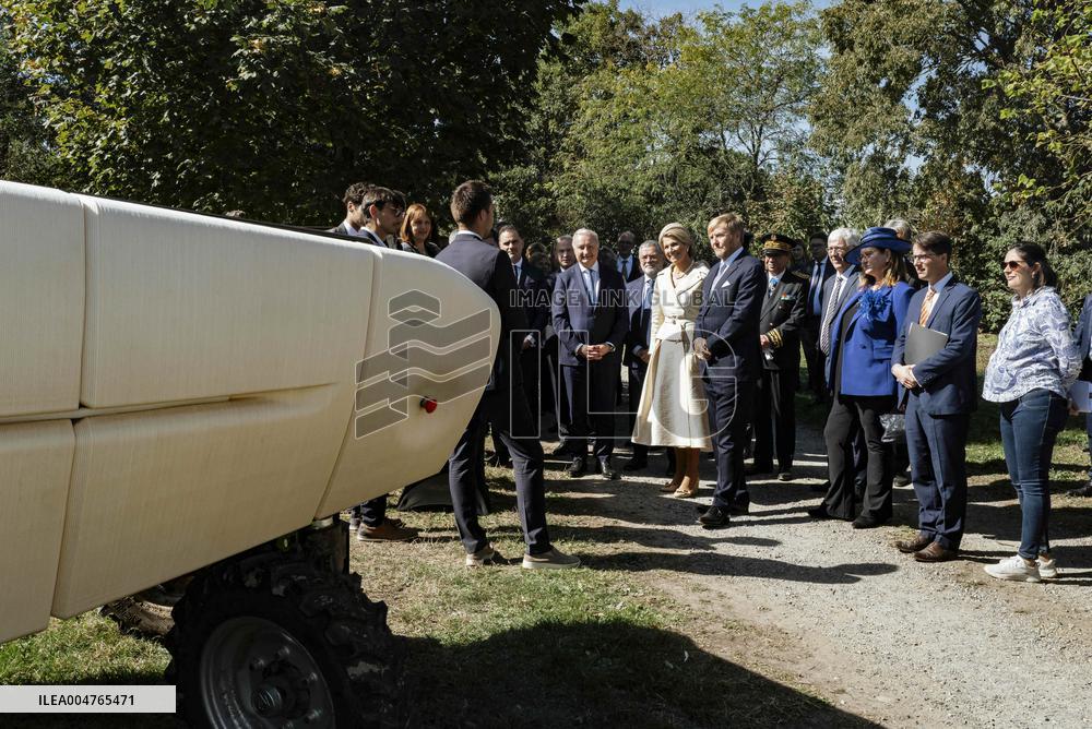 Royal Couple Pays Working Visit to Occitanie - Toulouse