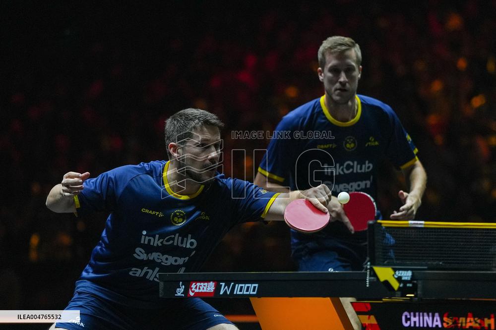 Mens Doubles At WTT China Smash In Beijing - China
