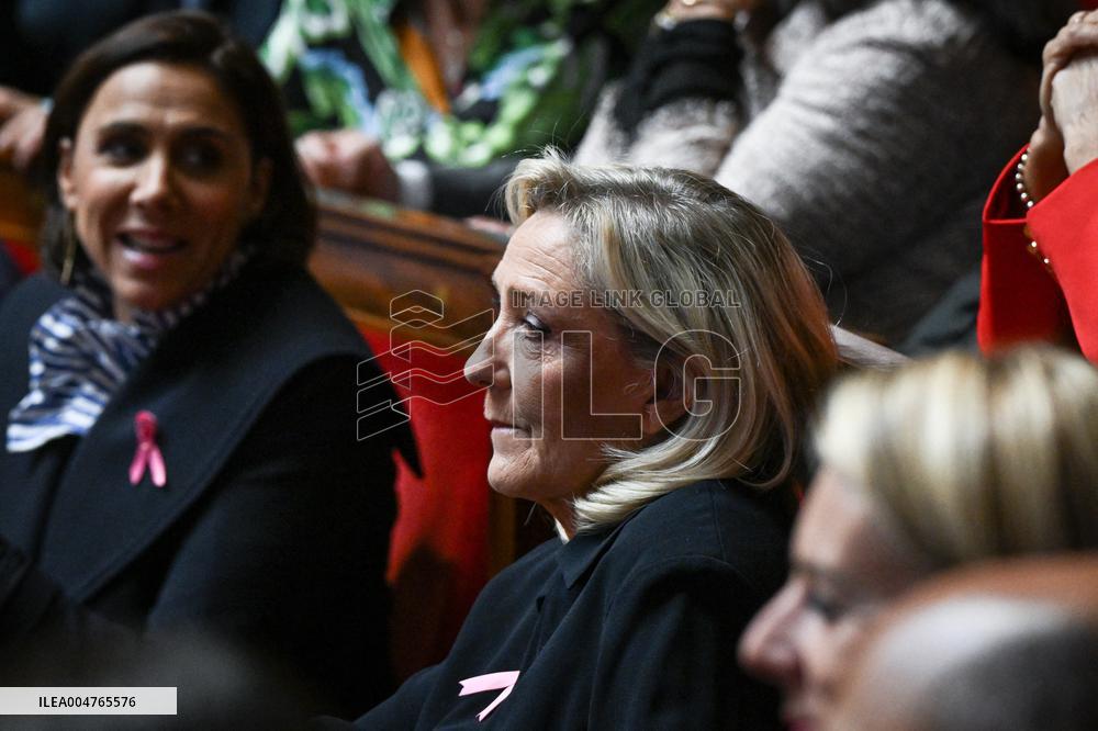 Ordinary session at the National Assembly in Paris FA