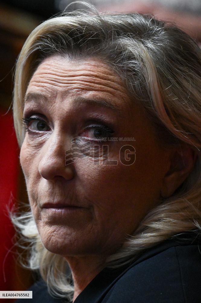 Ordinary session at the National Assembly in Paris FA