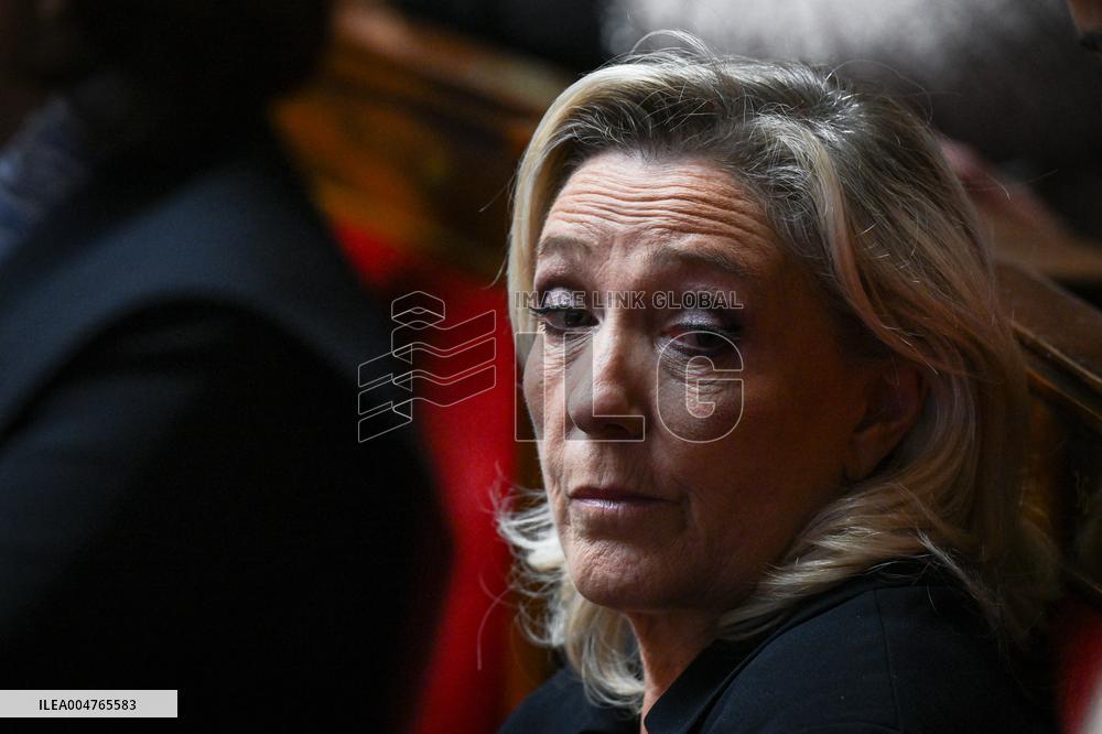 Ordinary session at the National Assembly in Paris FA