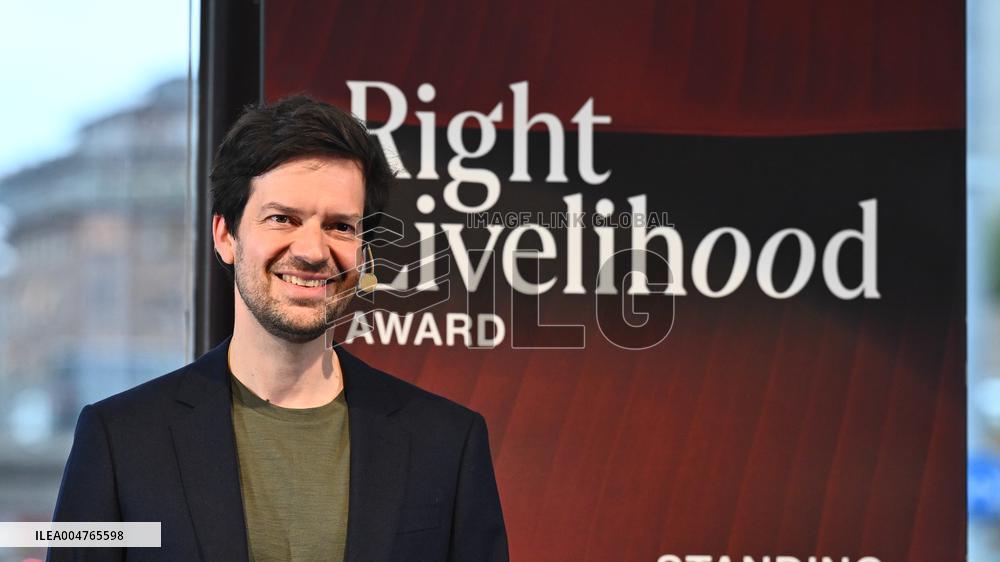 RIGHT LIVELIHOOD AWARD ANNOUNCEMENT