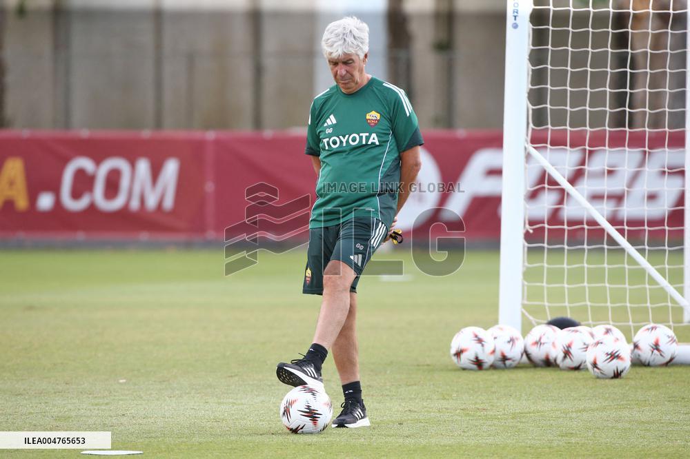 CALCIO - UEFA Europa League - AS Roma - Training and Press Conference