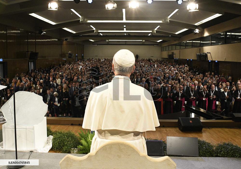 Pope Leo XIV At Conference Raising Hope for Climate Justice - Italy