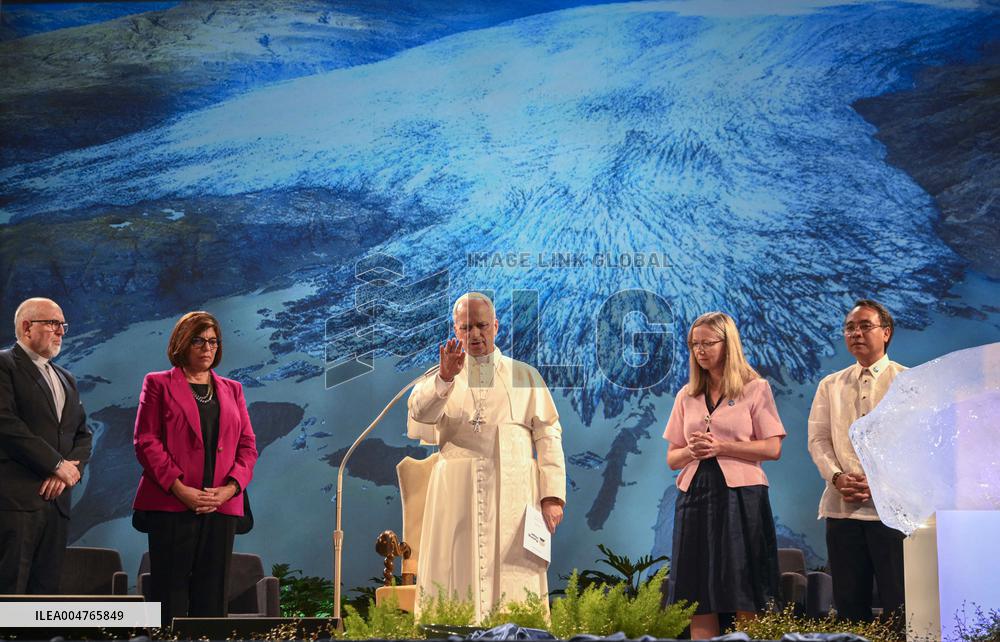 Pope Leo XIV At Conference Raising Hope for Climate Justice - Italy