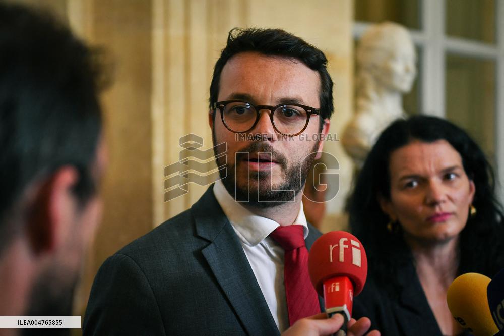Ordinary session at the National Assembly in Paris FA