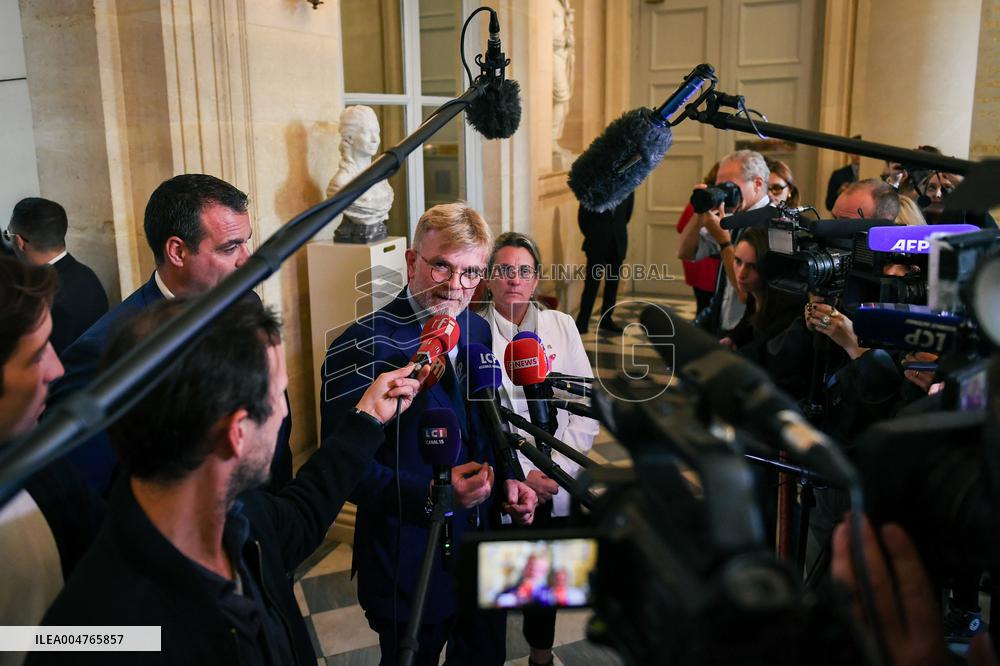 Ordinary session at the National Assembly in Paris FA