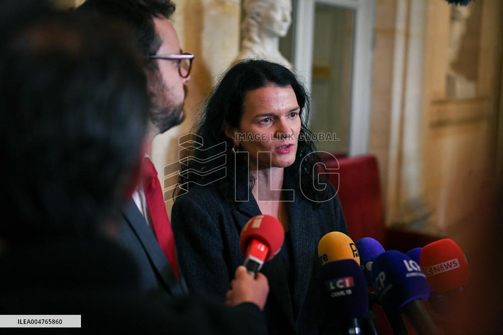 Ordinary session at the National Assembly in Paris FA