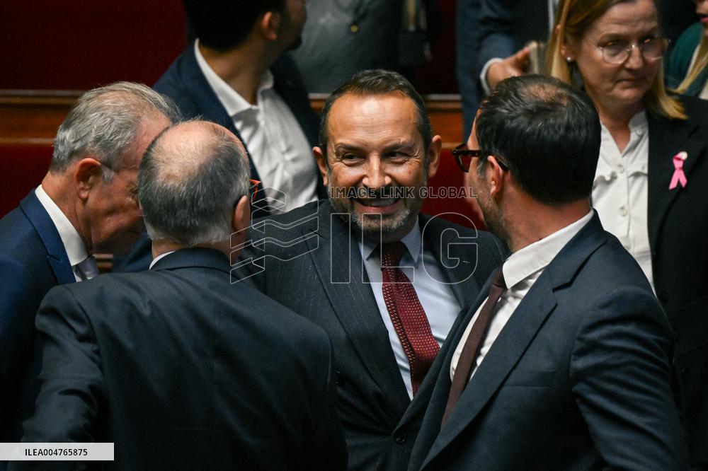 Ordinary session at the National Assembly in Paris FA