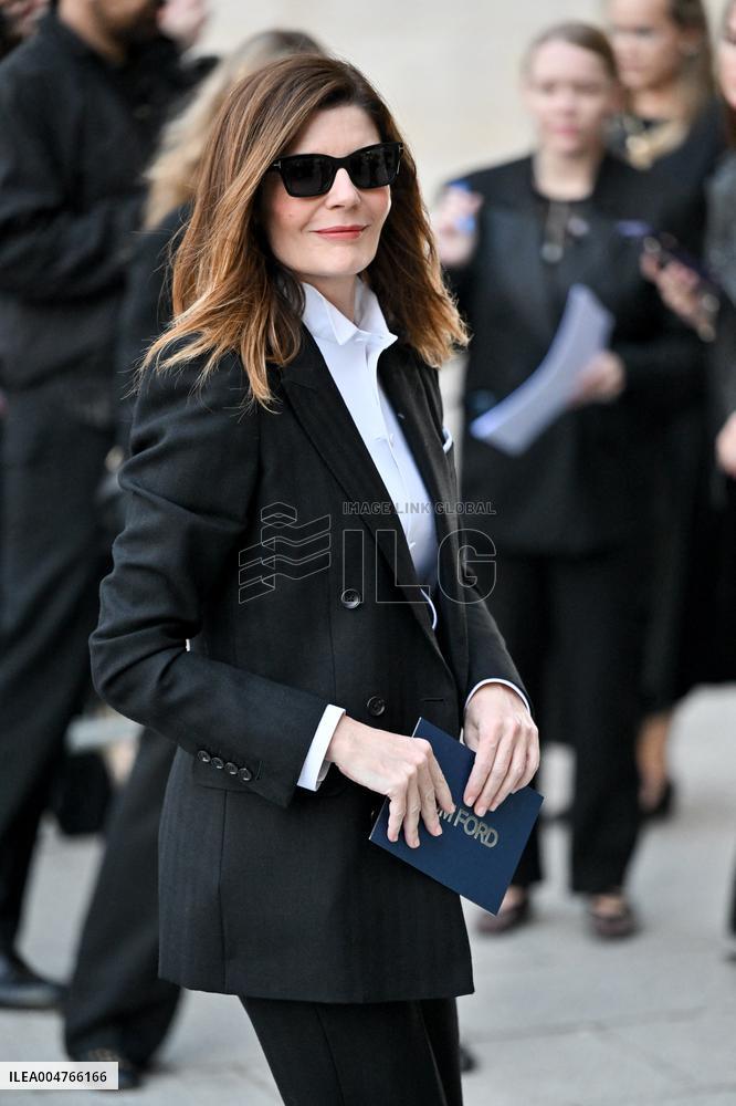 PFW Tom Ford Outside Arrivals