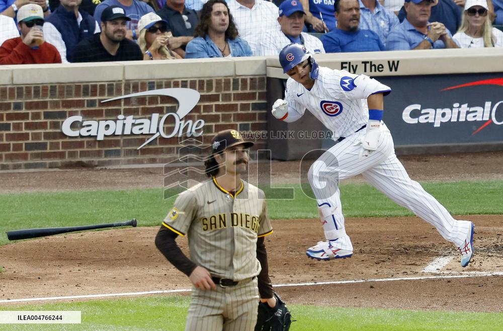 Baseball: Wild Card Series between Padres and Cubs