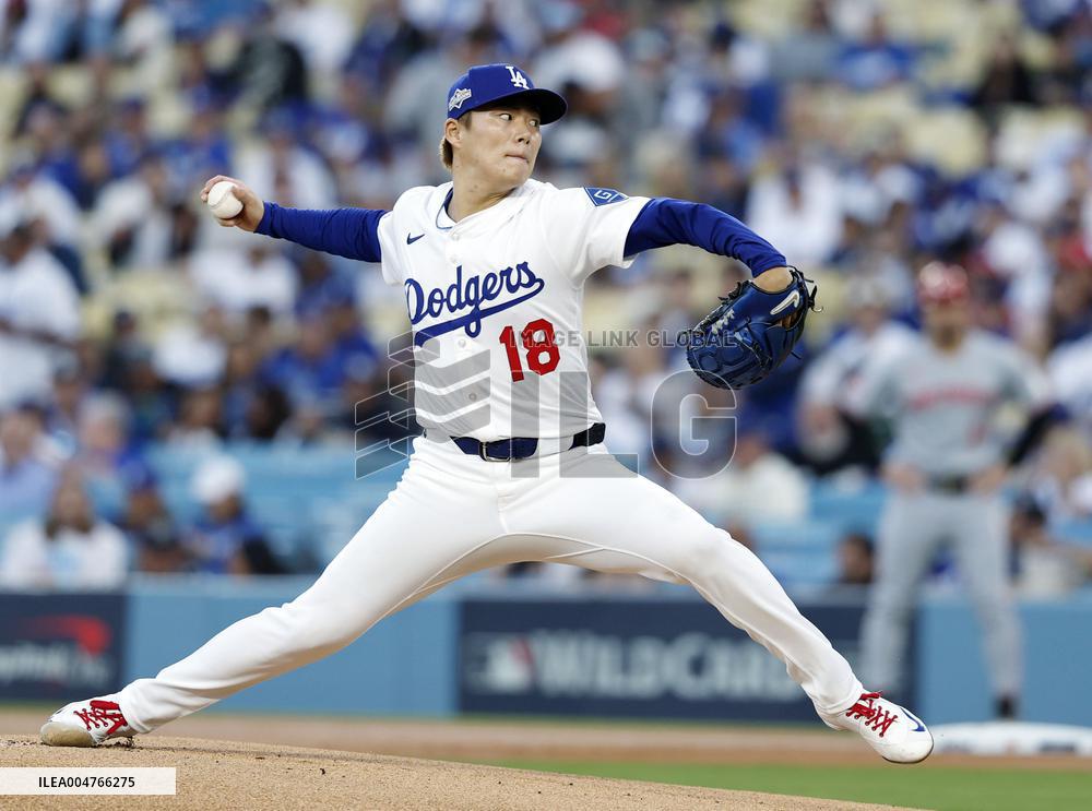 Baseball: Wild Card Series between Reds and Dodgers