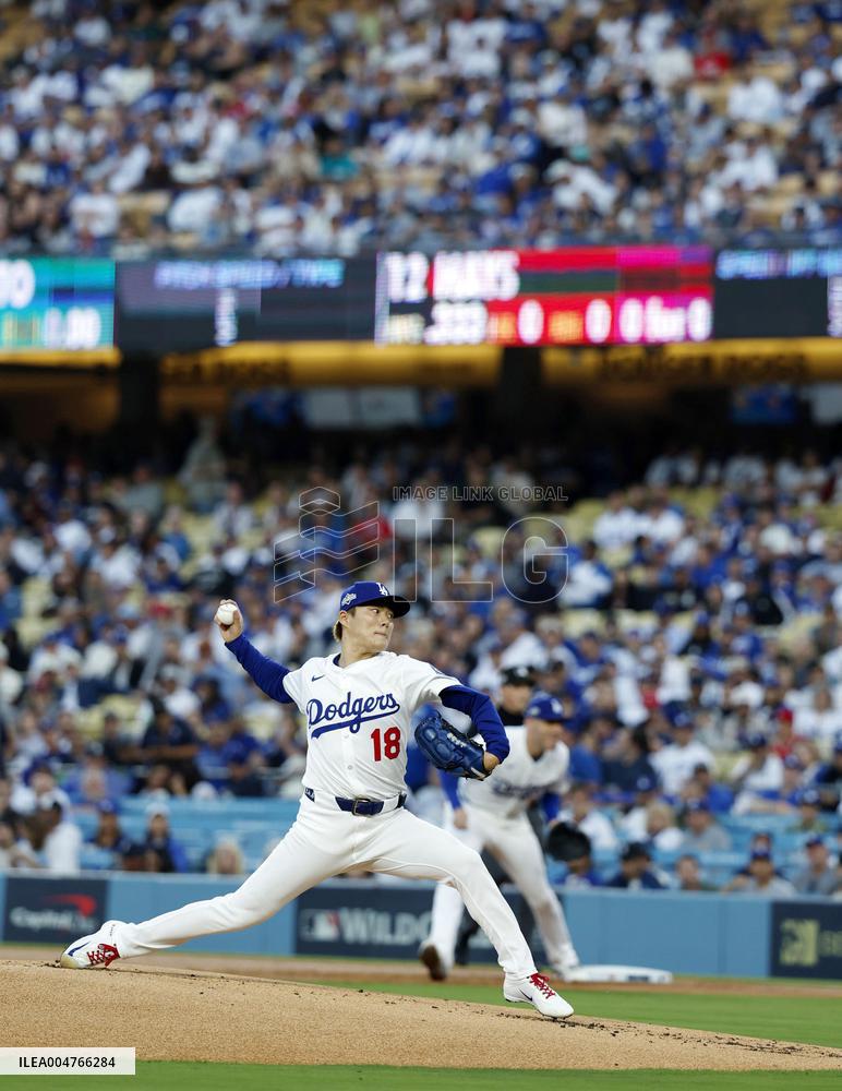 Baseball: Wild Card Series between Reds and Dodgers