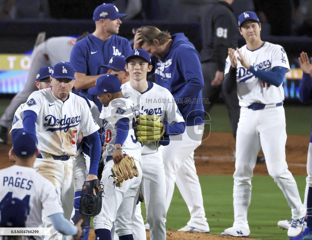 Baseball: Wild Card Series between Reds and Dodgers