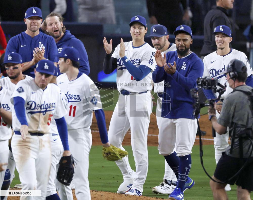 Baseball: Wild Card Series between Reds and Dodgers