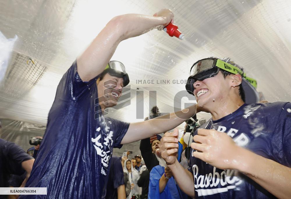 Baseball: Wild Card Series between Reds and Dodgers