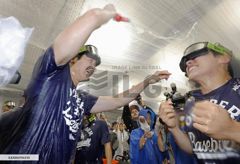 Baseball: Wild Card Series between Reds and Dodgers