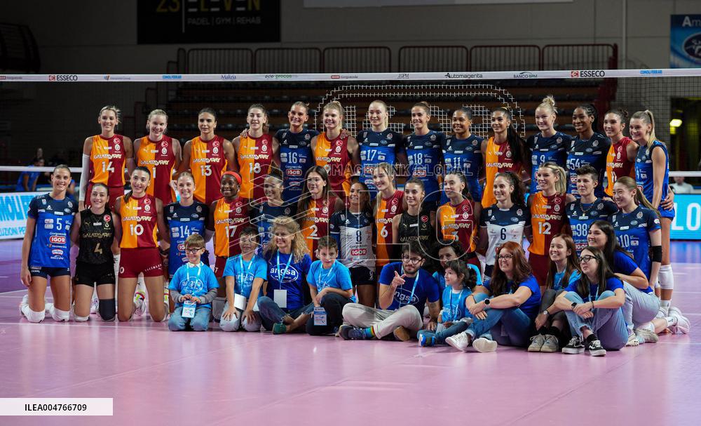 VOLLEY - Amichevole - 8° Memorial Giampaolo Ferrari - Igor Gorgonzola Novara vs Galatasaray Daikin Istanbul