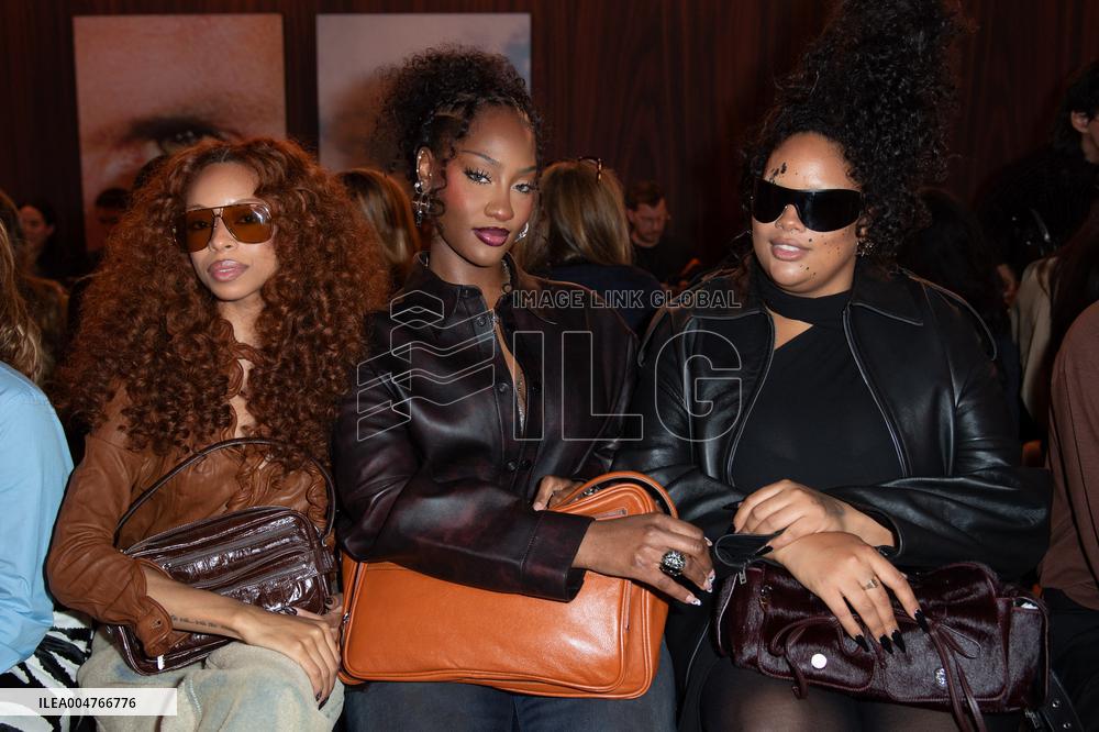 PFW Acne Studios Front Row