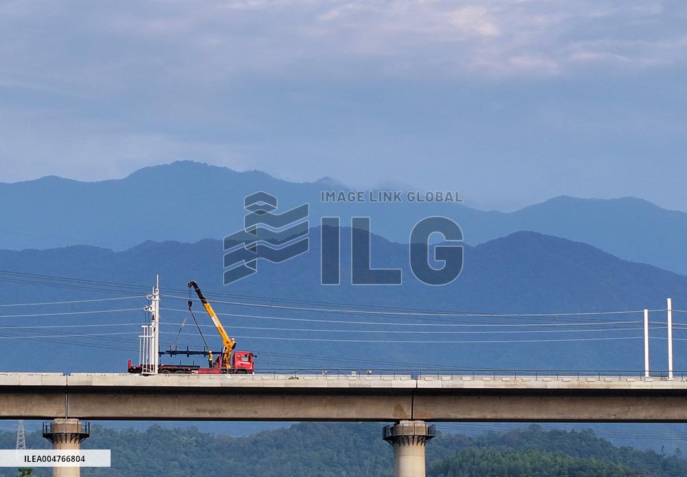 Nanchang-Jiujiang Intercity Railway Construction
