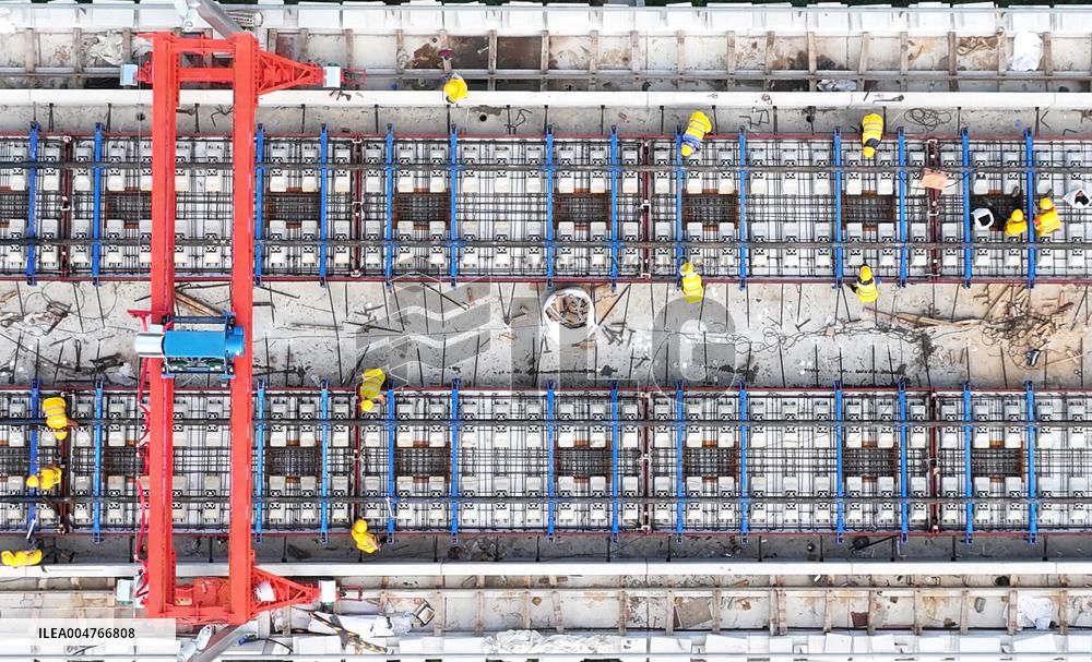 Nanchang-Jiujiang Intercity Railway Construction