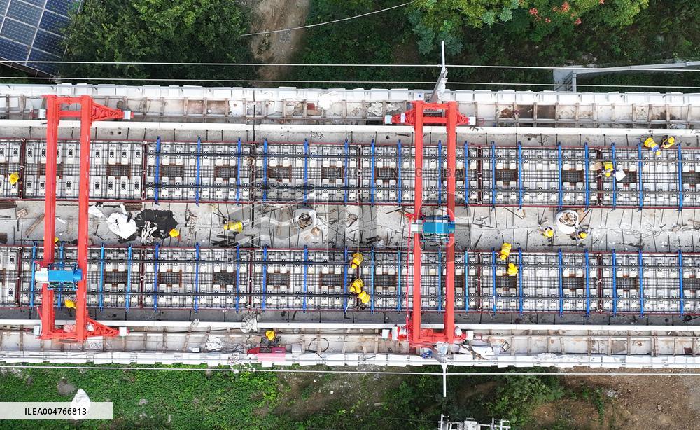 Nanchang-Jiujiang Intercity Railway Construction