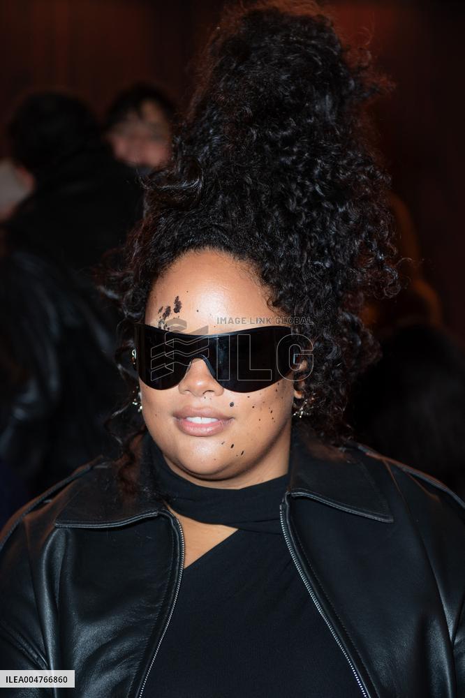 PFW Acne Studios Front Row