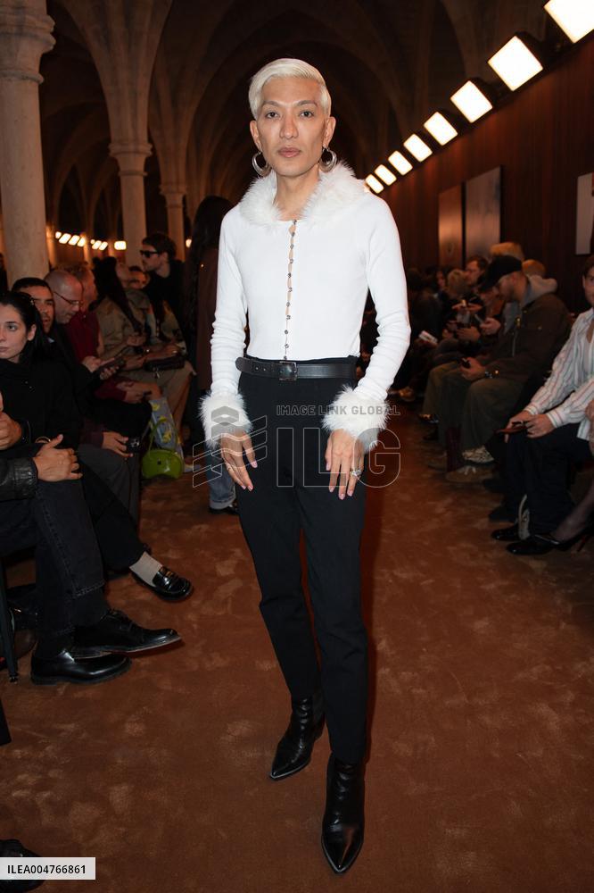 PFW Acne Studios Front Row