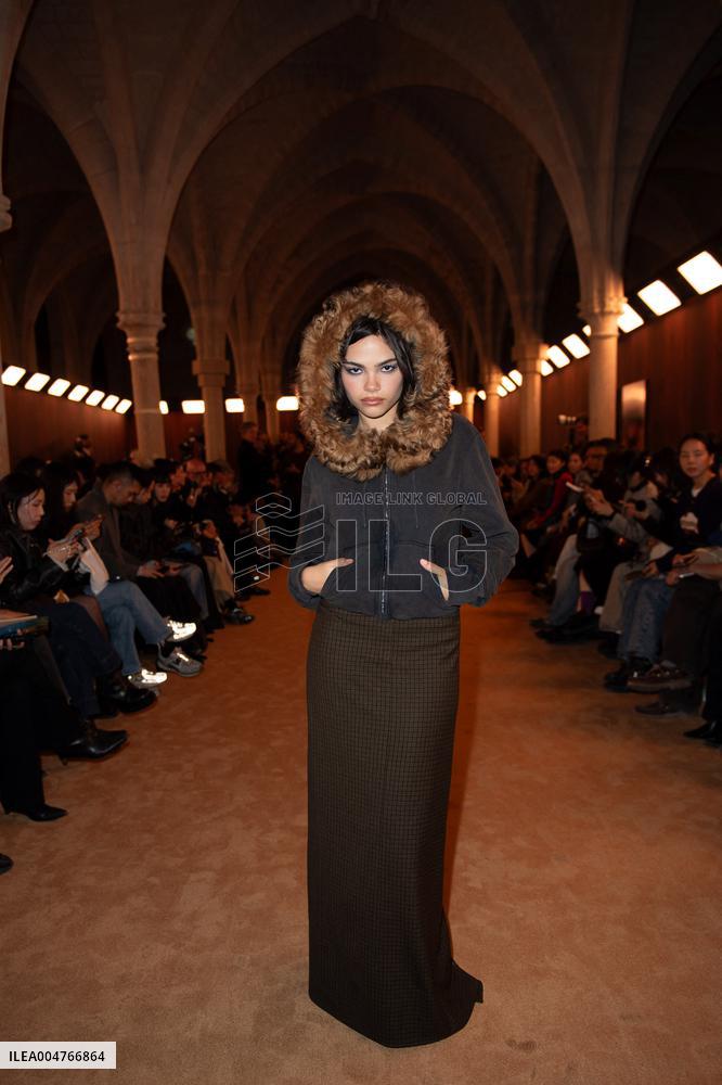 PFW Acne Studios Front Row