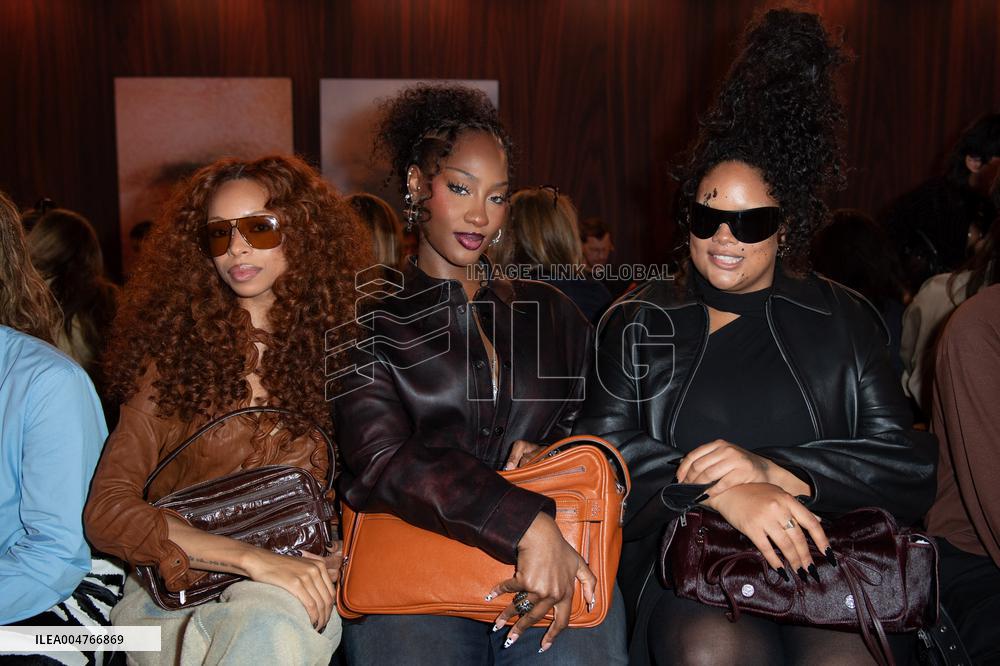 PFW Acne Studios Front Row