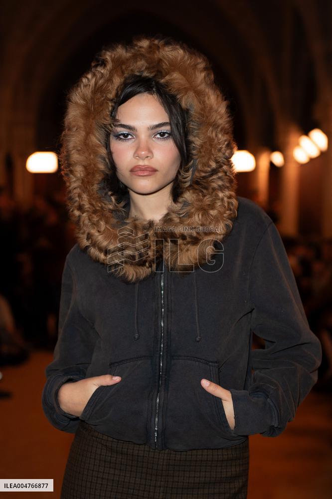 PFW Acne Studios Front Row