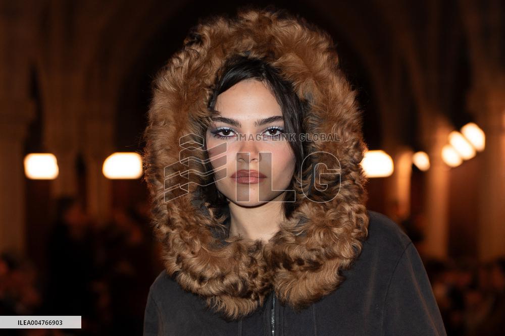 PFW Acne Studios Front Row