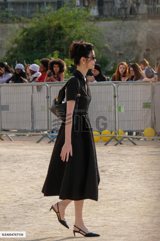 PFW - Christian Dior Show Arrivals